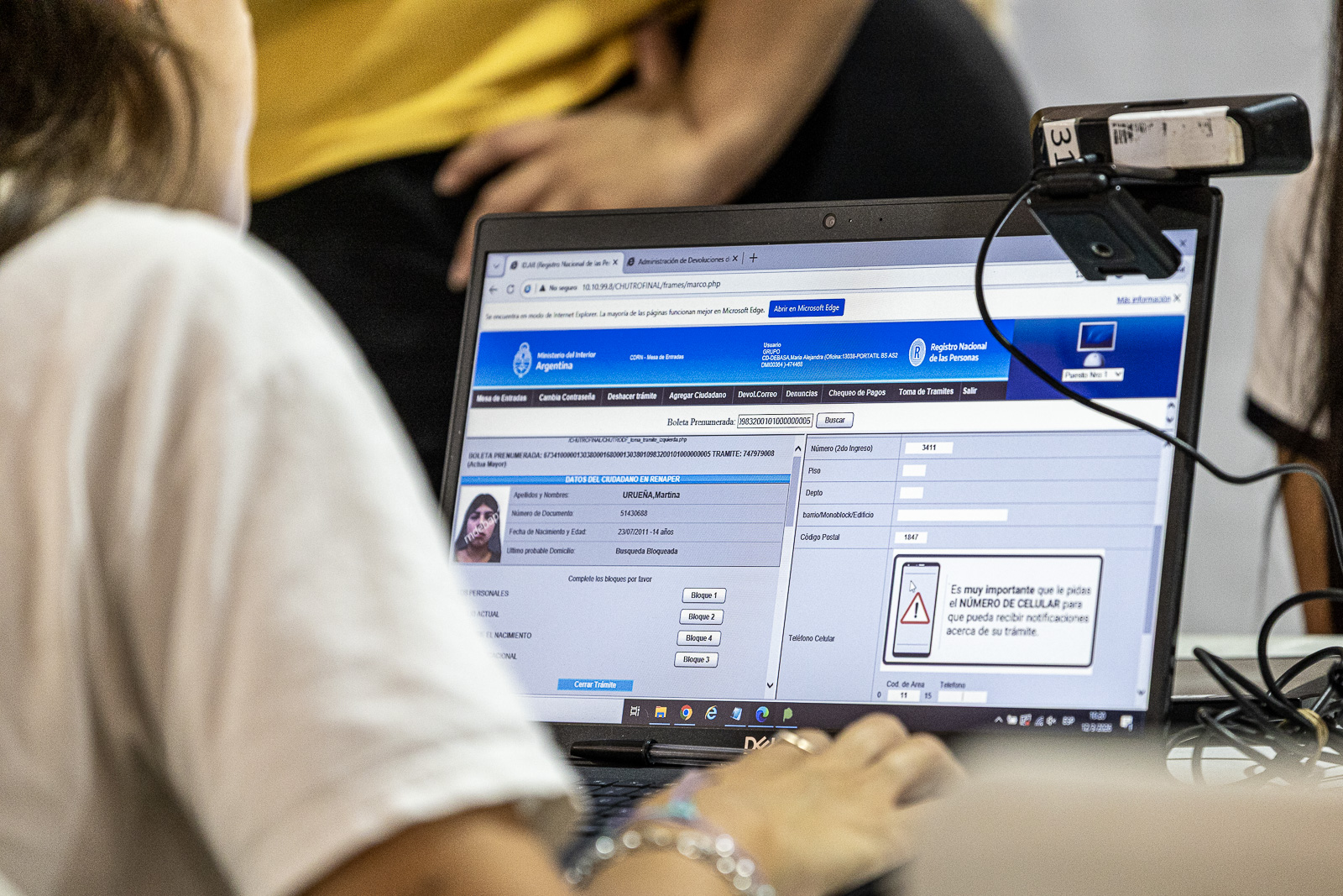 EL “OPERATIVO DNI” DESEMBARCA EN CINCO LOCALIDADES DE ALTE BROWN ACERCANDO SERVICIOS GRATUITOS A LOS VECINOS